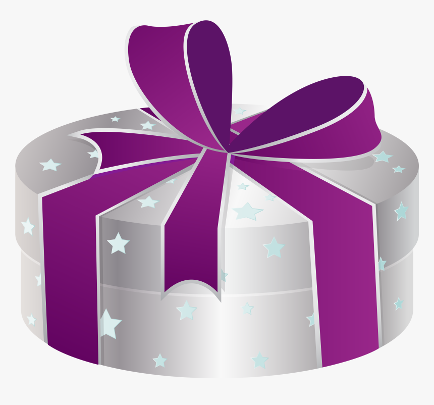 Clipart Present Purple - Buon Compleanno Auguri Carla, HD Png Download, Free Download