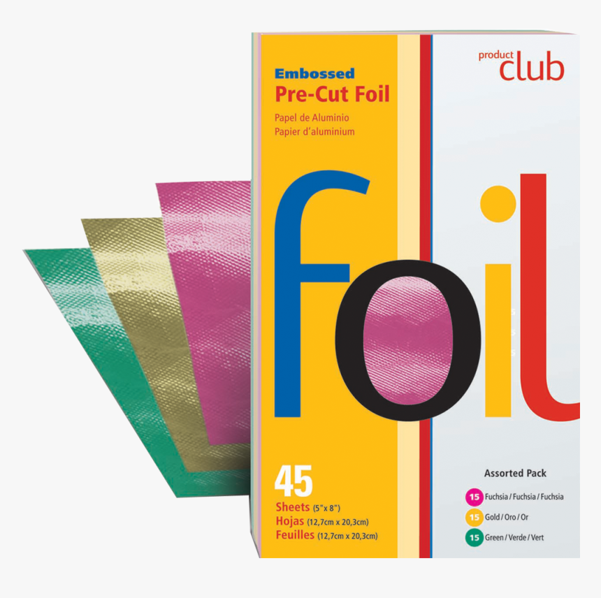 Product Club Embossed Pre Cut Foil, HD Png Download, Free Download