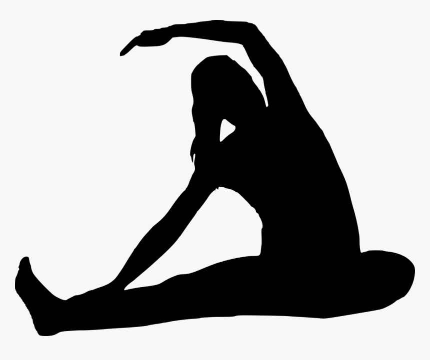 Silhouette Woman Gym Free Picture - Silueta Gimnasio Png, Transparent Png, Free Download