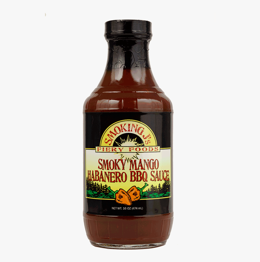 Smoky Mango Habanero Bbq Sauce - Smoked Habanero Bbq Sauce, HD Png Download, Free Download