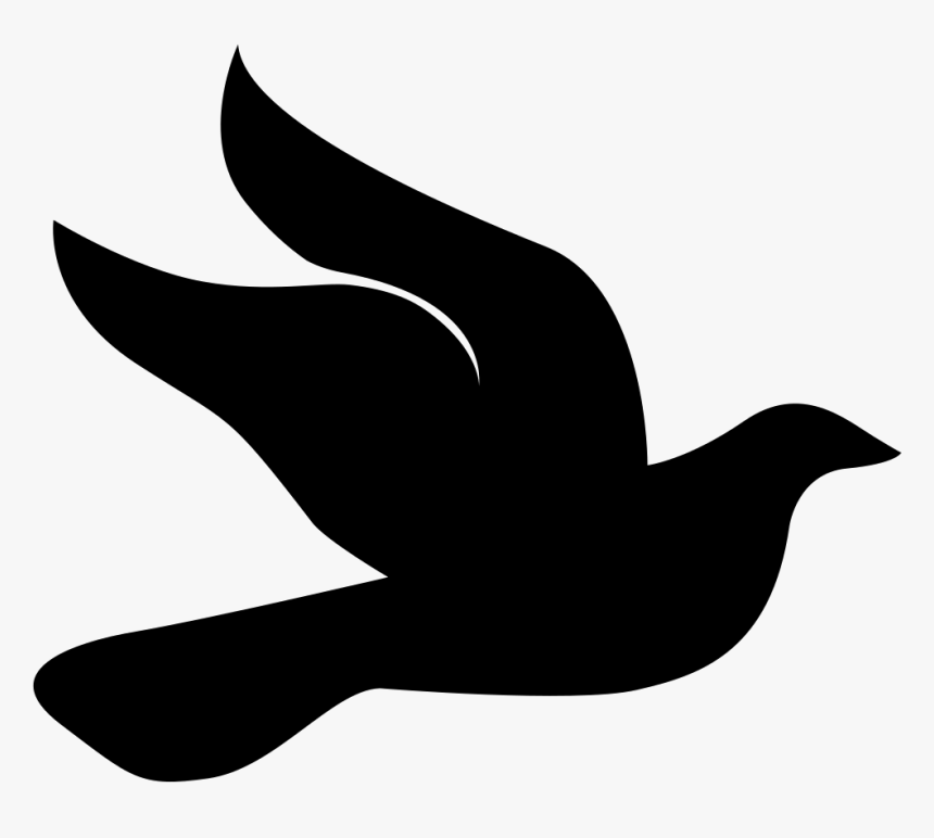 Transparent Free Dove Clipart - Dove Icon Png, Png Download - kindpng