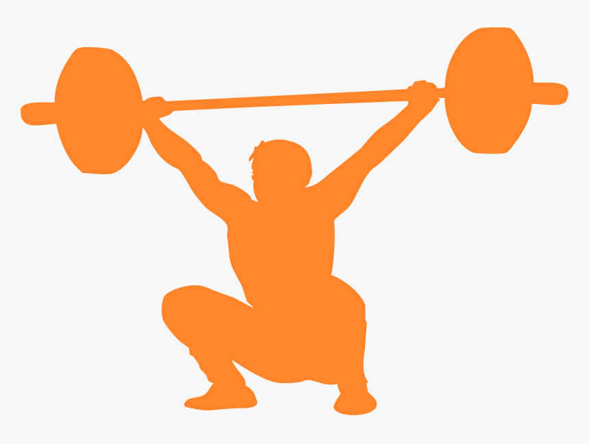 Olympic Weightlifting Crossfit Exercise Clip Art - Person Weight Lifting Png, Transparent Png, Free Download