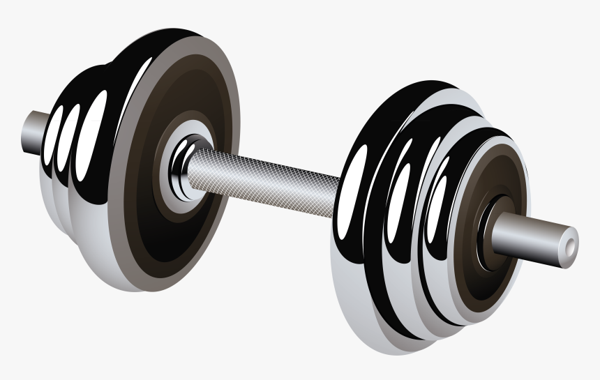 Weight Barbell Png - Transparent Background Dumbbell Png, Png Download, Free Download