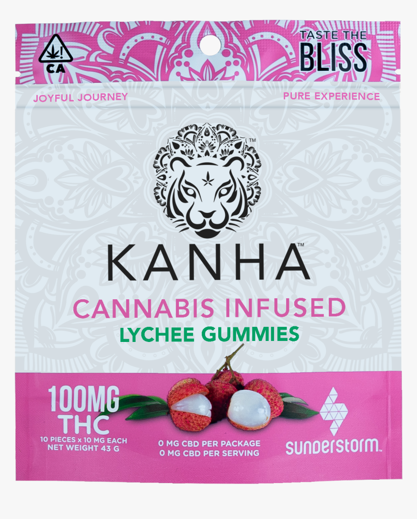 Kanha Hybrid Sour Apple Gummies 100mg, HD Png Download, Free Download