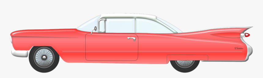 Cadillac, Oldtimer, Vintage Car, Classic Car, Caddy - 50s Cars Clip Art, HD Png Download, Free Download