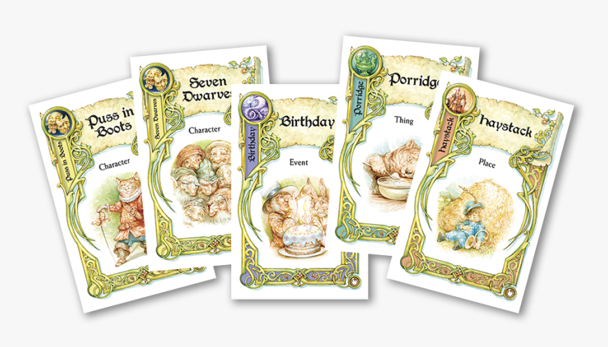 Cardfanpng - Once Upon A Time Fairytale Fairytale Mash Ups Card, Transparent Png, Free Download
