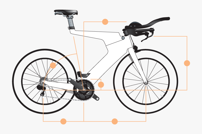 Dimond Measurements - Hybrid Bicycle, HD Png Download, Free Download