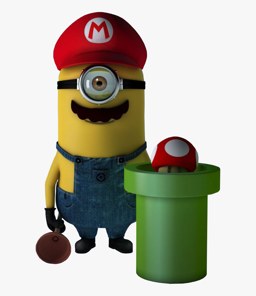 Minion Mario Bros, HD Png Download, Free Download