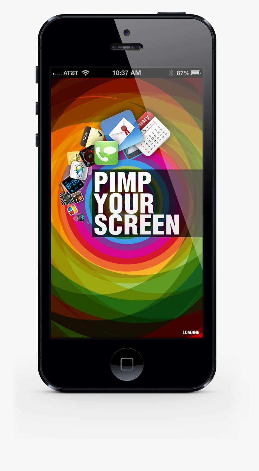 It"s Finally Time To Pimp Your Screen On The Iphone - Budget App, HD Png Download, Free Download