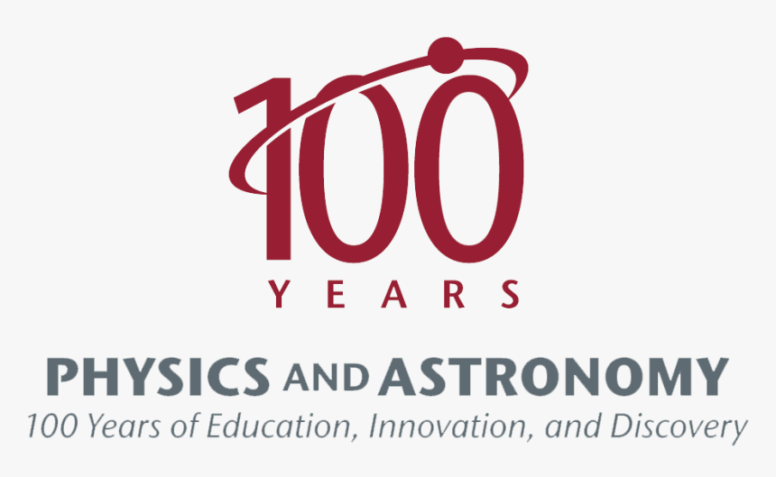 100 Years Physics And Astronomy Logo - Tipografia Stone Sans, HD Png Download, Free Download