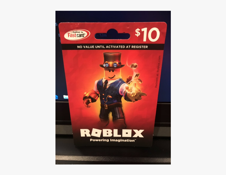 10 Robux Gift Card Hd Png Download Kindpng - roblox.com robux gift card
