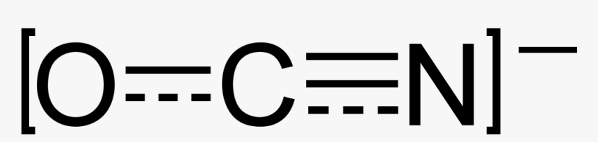 Cyanate Ion Resonance Hybr - Circle, HD Png Download, Free Download