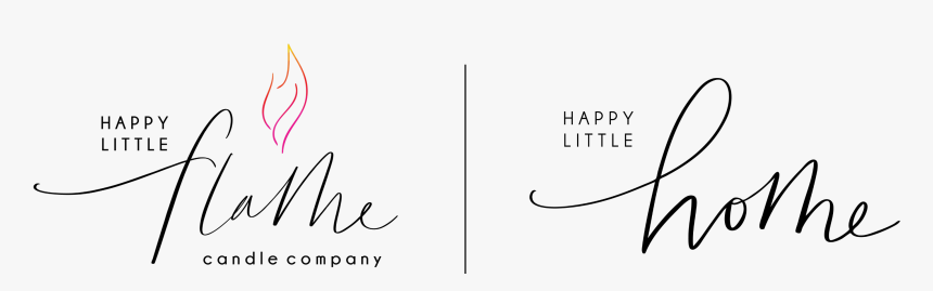 Happy Little Flame - Calligraphy, HD Png Download, Free Download