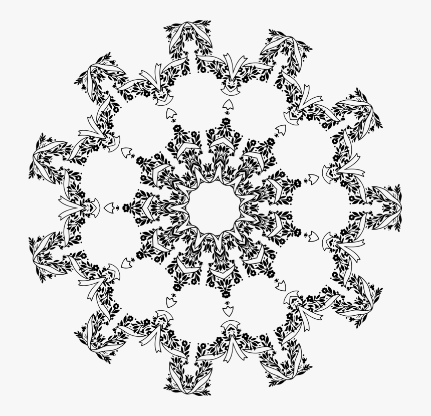 Visual Arts,flower,symmetry - Design, HD Png Download, Free Download