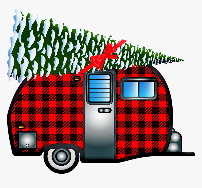 Buffalo Plaid Clip Art Trailer, HD Png Download, Free Download