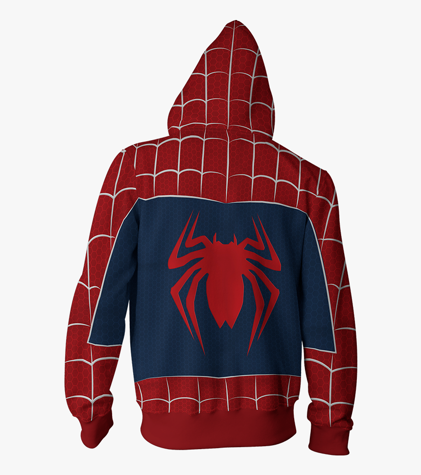 The Amazing Spider-man 2 Peter Parker Cosplay Zip Up - My Hero Academia Hoodie Kirishima, HD Png Download, Free Download