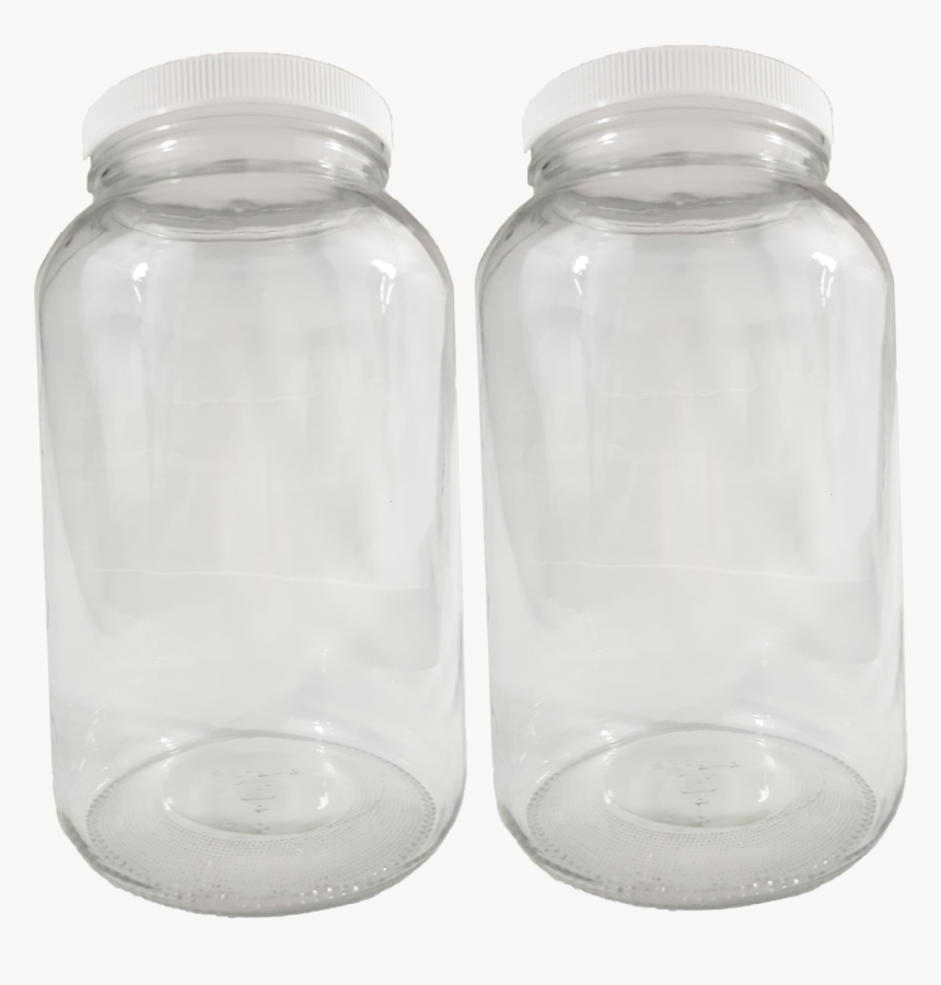 Gallon Glass Jar 2-pack - Glass Bottle, HD Png Download, Free Download