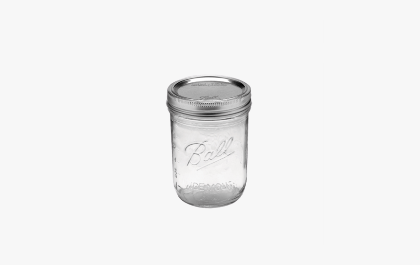 Mason Jar - Mason Jar Shoulder Vs No, HD Png Download, Free Download