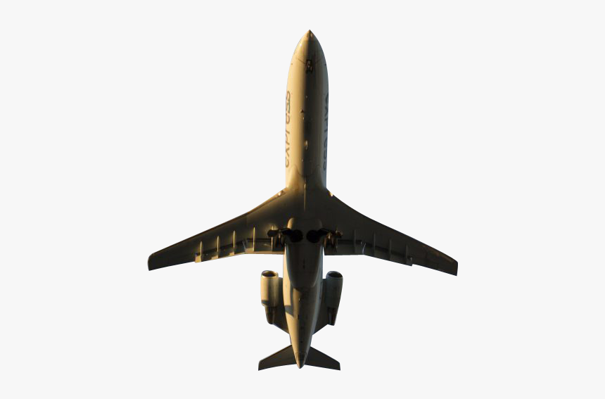 View Of A Low Flying Plane Above - Plane From Above Png, Transparent Png, Free Download