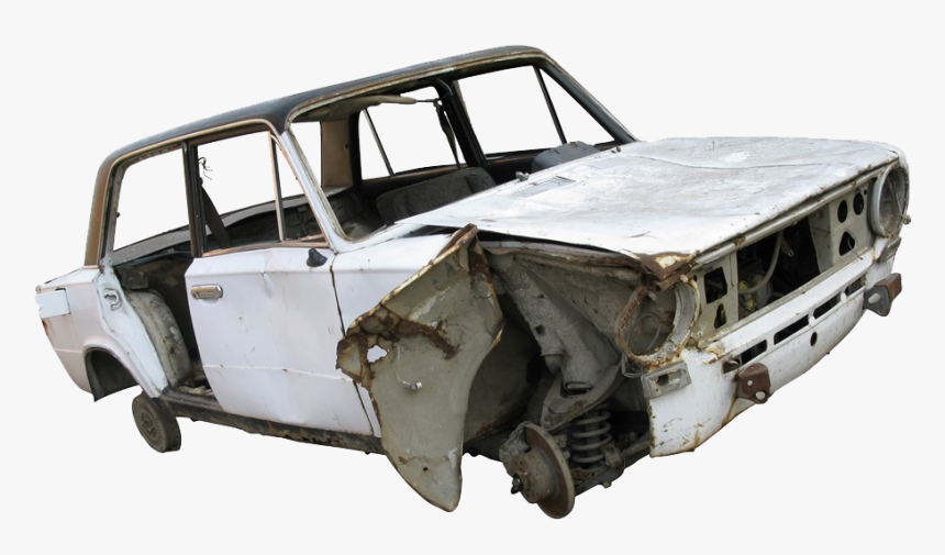 Transparent Car Crash Png - Scrap Vehicle Png, Png Download, Free Download