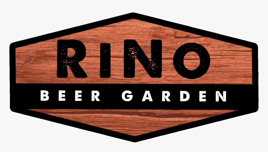 Rino Beer Garden Logo - Sign, HD Png Download, Free Download