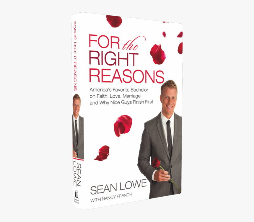 Book Softcover - For The Right Reasons: America's Favorite Bachelor, HD Png Download, Free Download