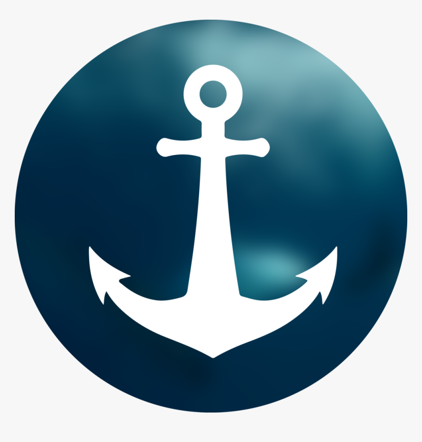 Anchor-circle - Cross, HD Png Download, Free Download