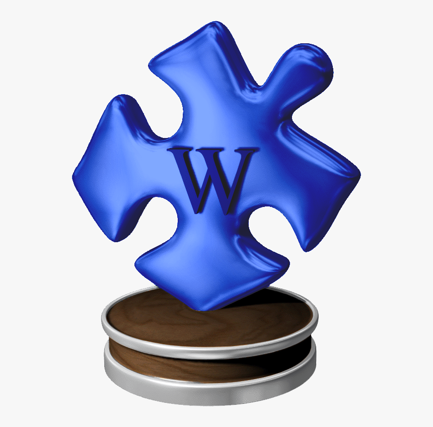 Wikiconcours Bleu - Wikipedia Award, HD Png Download, Free Download