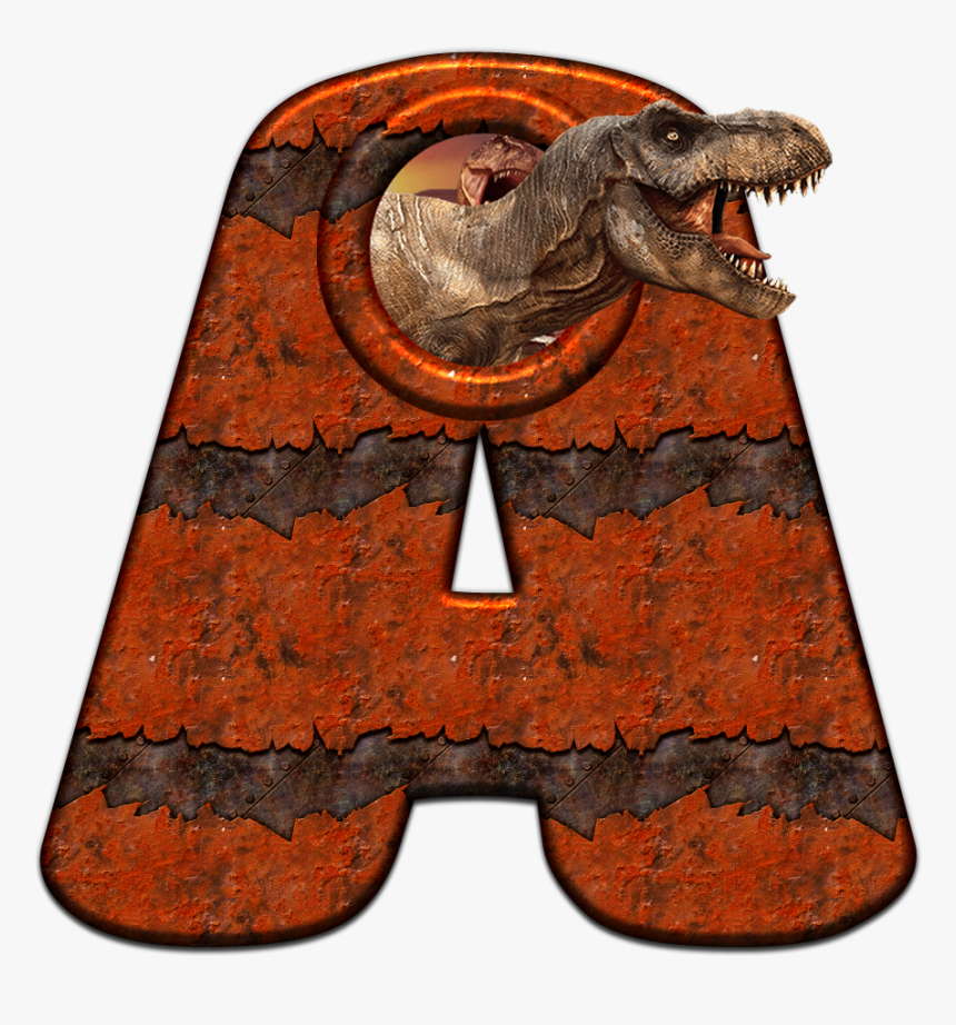 Abecedario Letras De Jurassic World, HD Png Download - kindpng