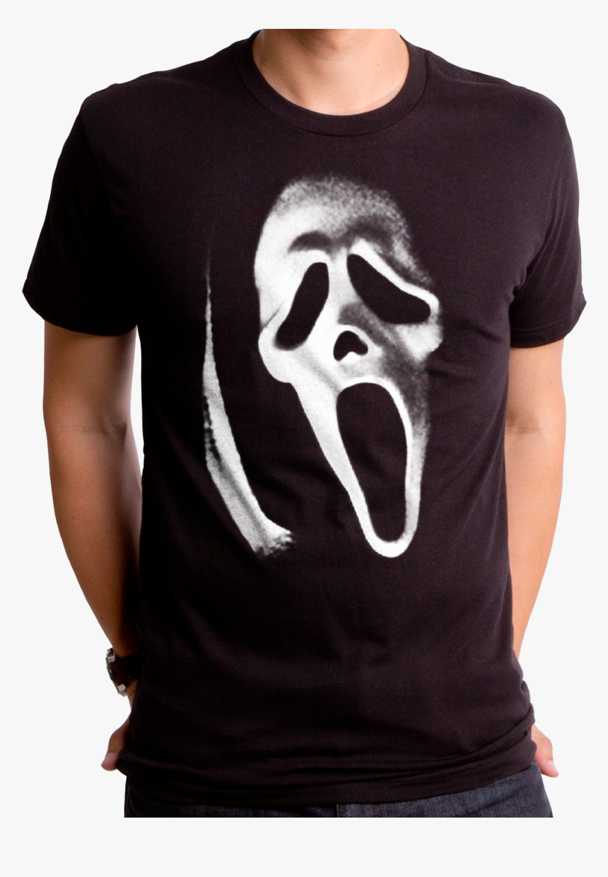 Ghostface Scream T-shirt - Scream Ghostface T Shirt, HD Png Download, Free Download