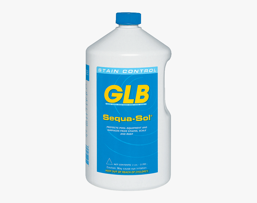 1 Gallon Glb Sequa-sol Swimming Pool Water Sequestering - Plastic Bottle, HD Png Download, Free Download