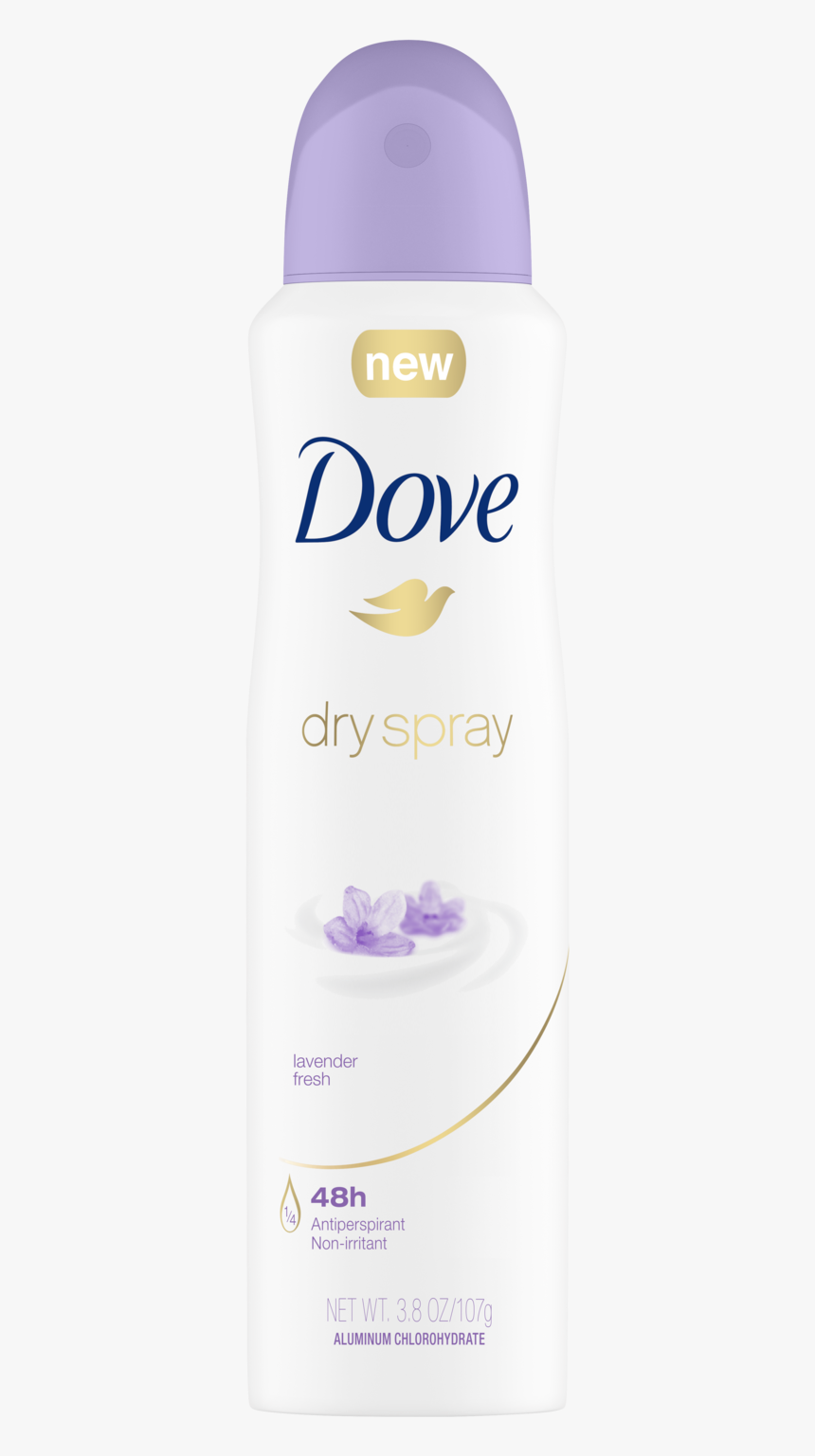 Dove Spray Deodorant Lavender, HD Png Download, Free Download