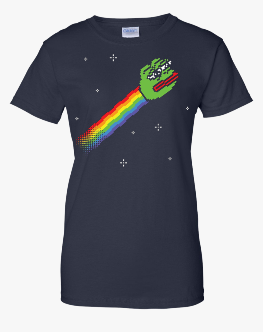 Nyan Pepe The Frog T-shirt Dank Memes Meme Sad Shirt - Rick And Morty Dr Who T Shirt, HD Png Download, Free Download