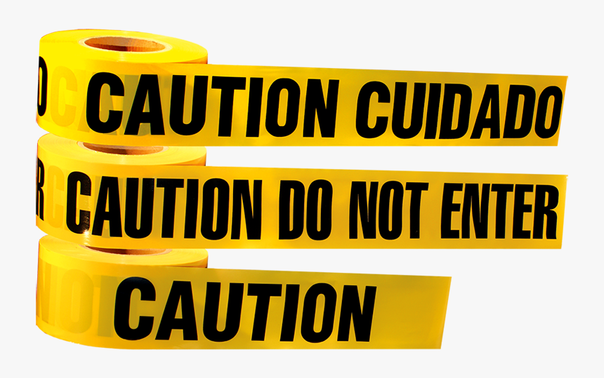 Caution Tape Bulk Wholesale Distribution - Orange, HD Png Download, Free Download