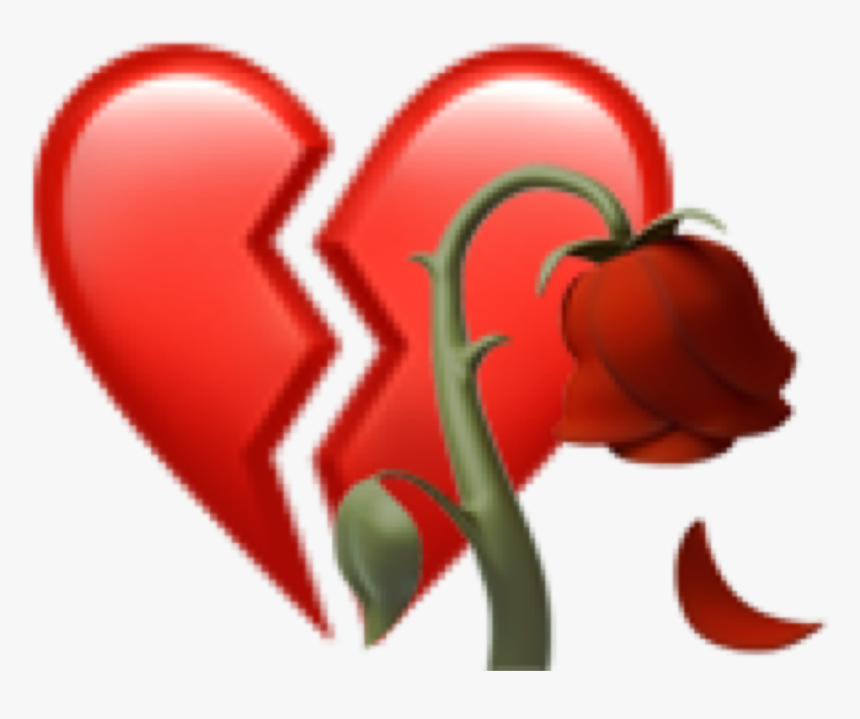 Sticker Emoji Emojicombo Brokenheart Aesthetic Overlay - Broken Hearts Stickers Aesthetic, HD Png Download, Free Download