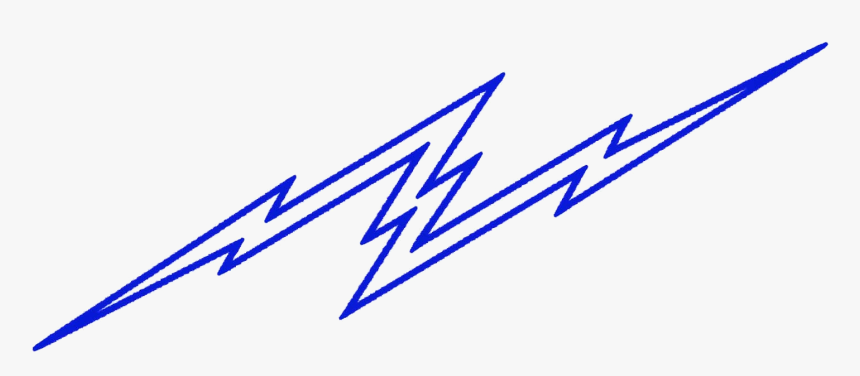 Lightning Bolt - Majorelle Blue, HD Png Download, Free Download