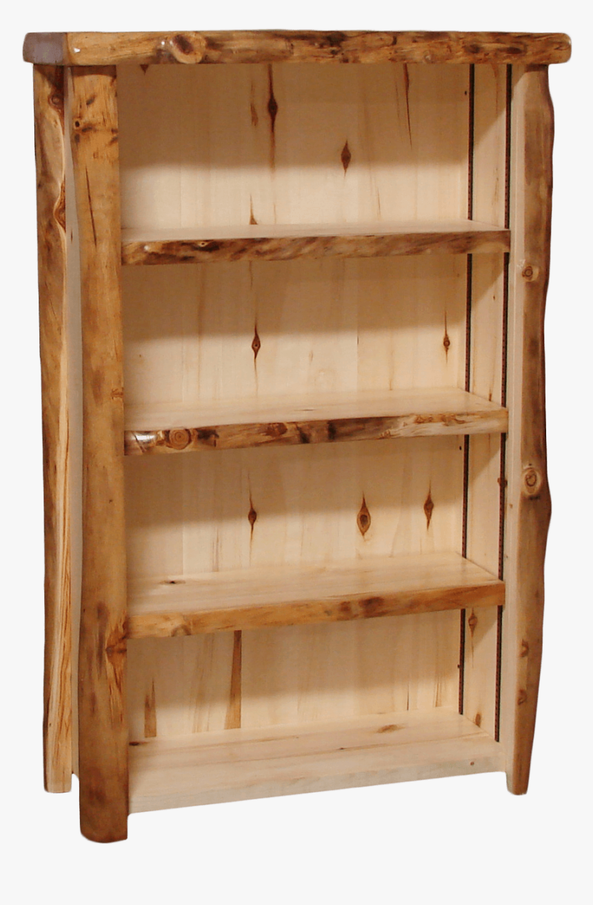 Aspen Log 60 Inch Tall Bookcase - Shelf, HD Png Download, Free Download