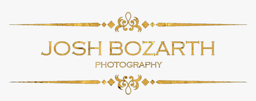 Logo For Josh Bozarth Photography - Calligraphy, HD Png Download, Free Download