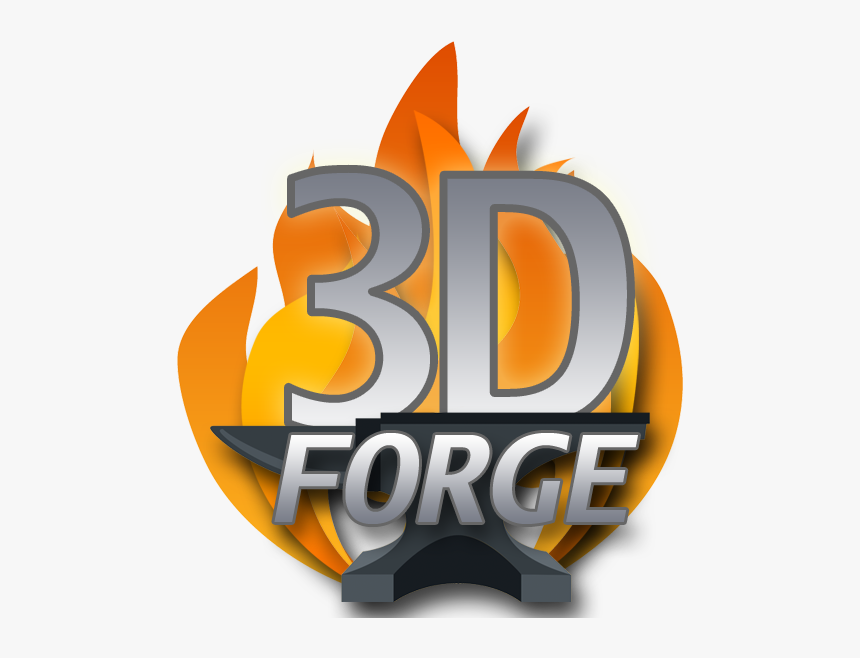 3d Forge Logo - Graphic Design, HD Png Download, Free Download