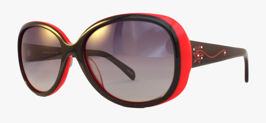 El Sol Red Black Clean Catalog - Sunglasses, HD Png Download, Free Download