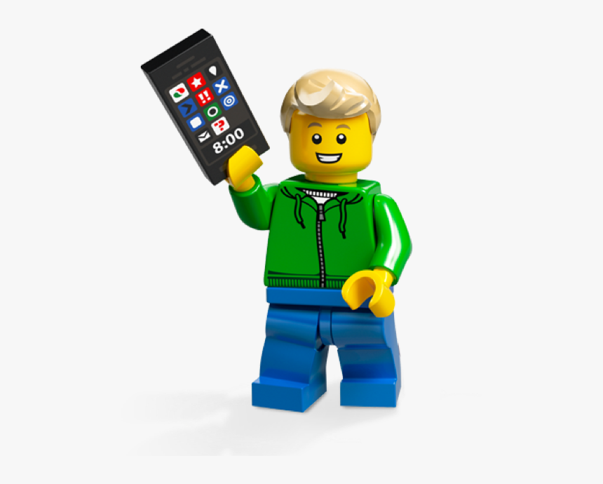 Lego Man With Phone, HD Png Download, Free Download