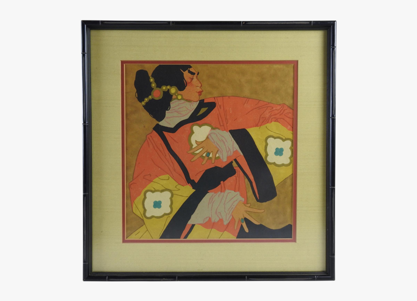 Tibetan Temple Dancer Serigraph - Painting, HD Png Download, Free Download