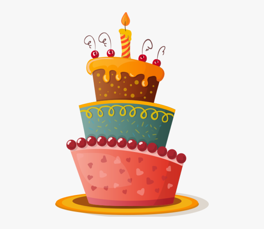 A Multi-layered Cake - Feliz Aniversario Kimberlly, HD Png Download, Free Download