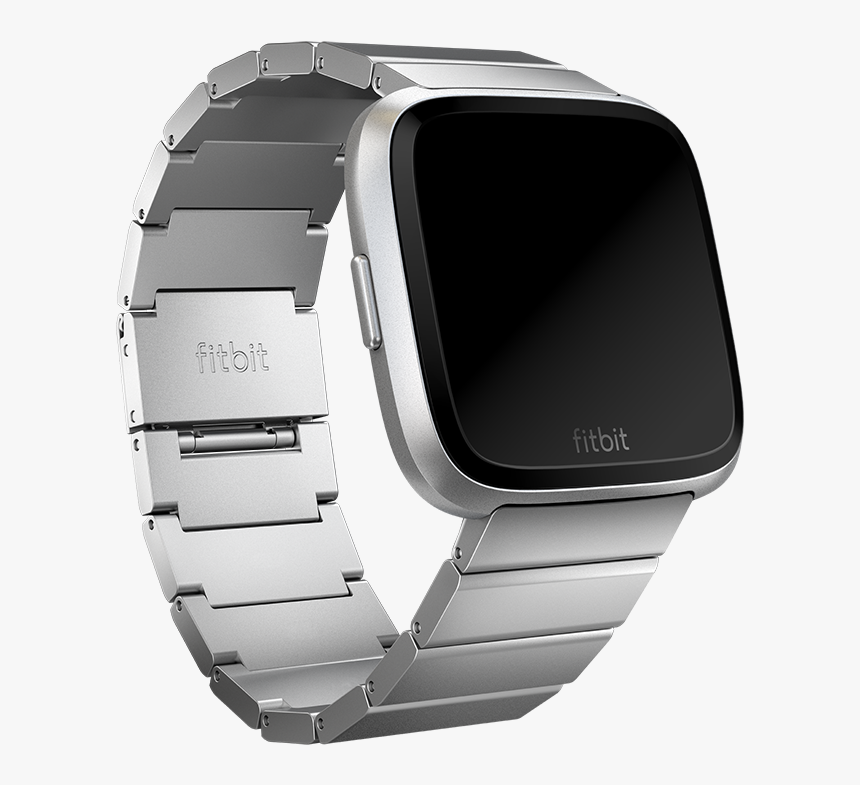 Fitbit Versa Metal Band, HD Png Download, Free Download