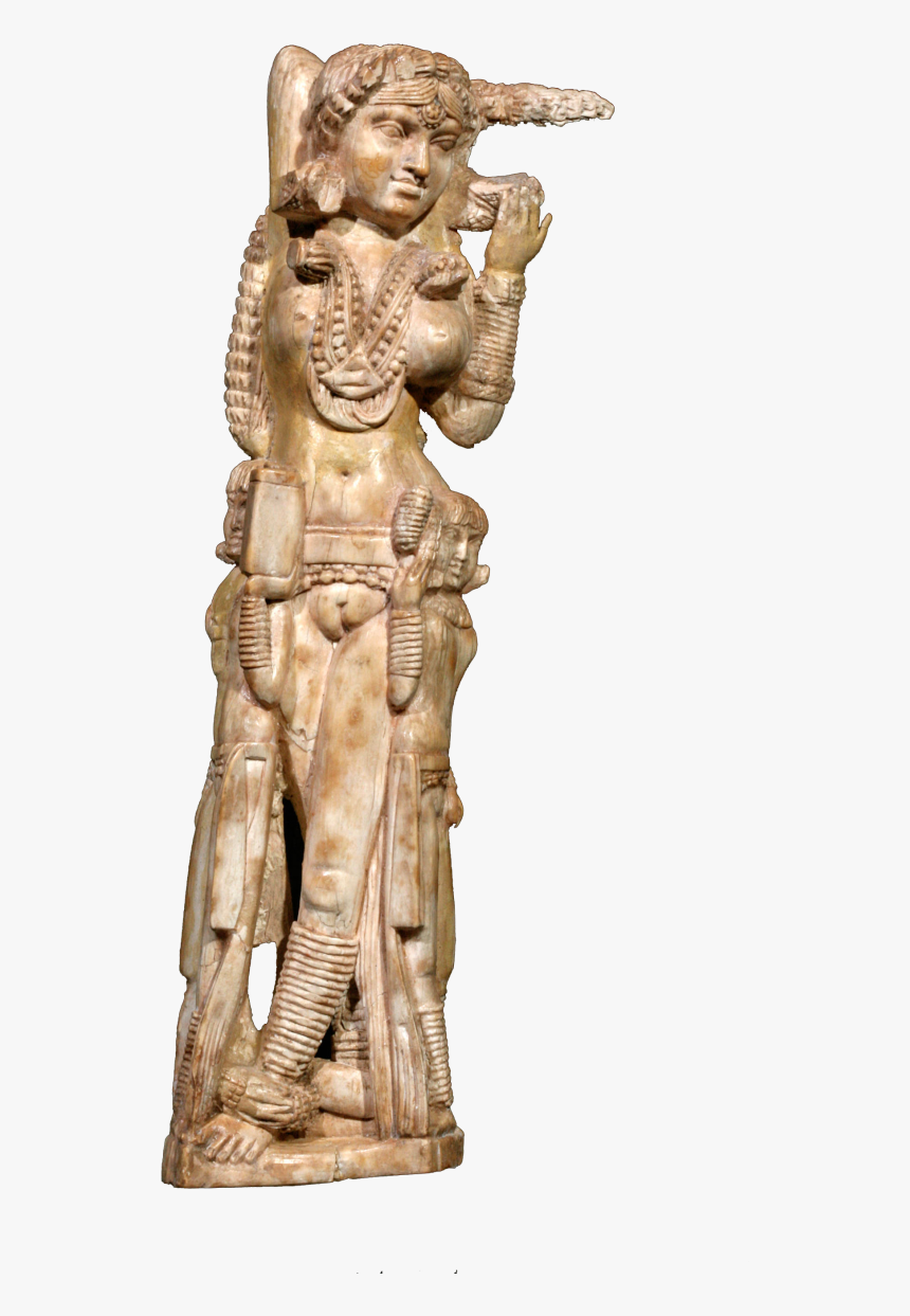 Ivory Statuette Found In Pompeii, C - Indian Ivory Statuette Pompeii, HD Png Download, Free Download