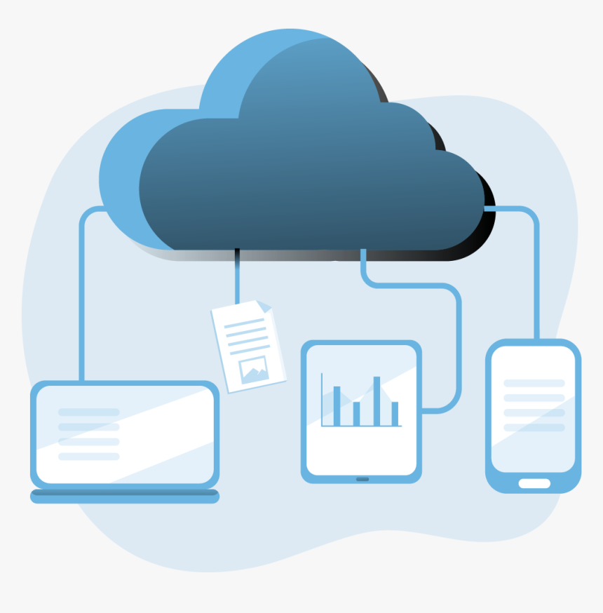 Cloud Computing And Data Center - Cloud Computing, HD Png Download, Free Download