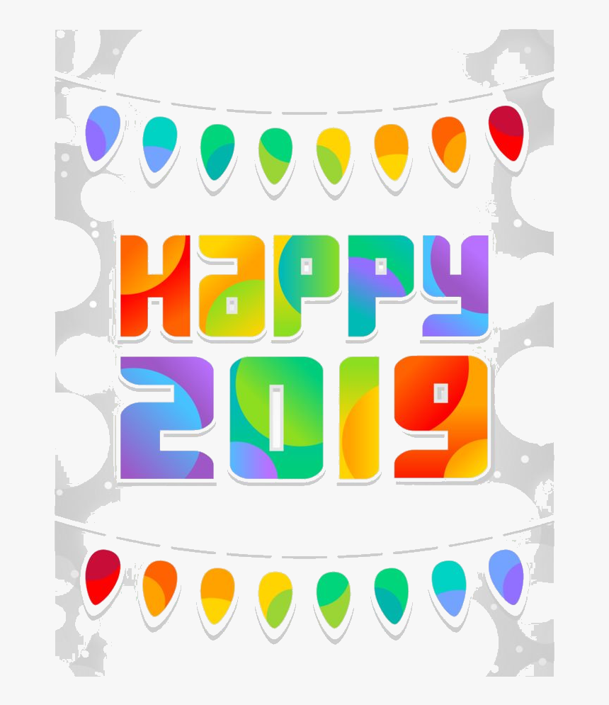 Happy,new Year As The Quote Says Description Happy - New Year Clipart 2019, HD Png Download, Free Download