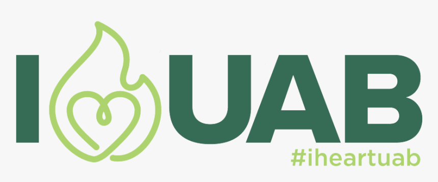 I Heart Uab Logo Png - Sign, Transparent Png, Free Download