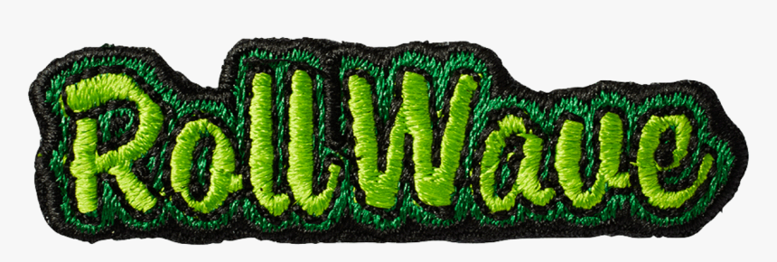 Roll Wave Sticker Patch - Wool, HD Png Download, Free Download