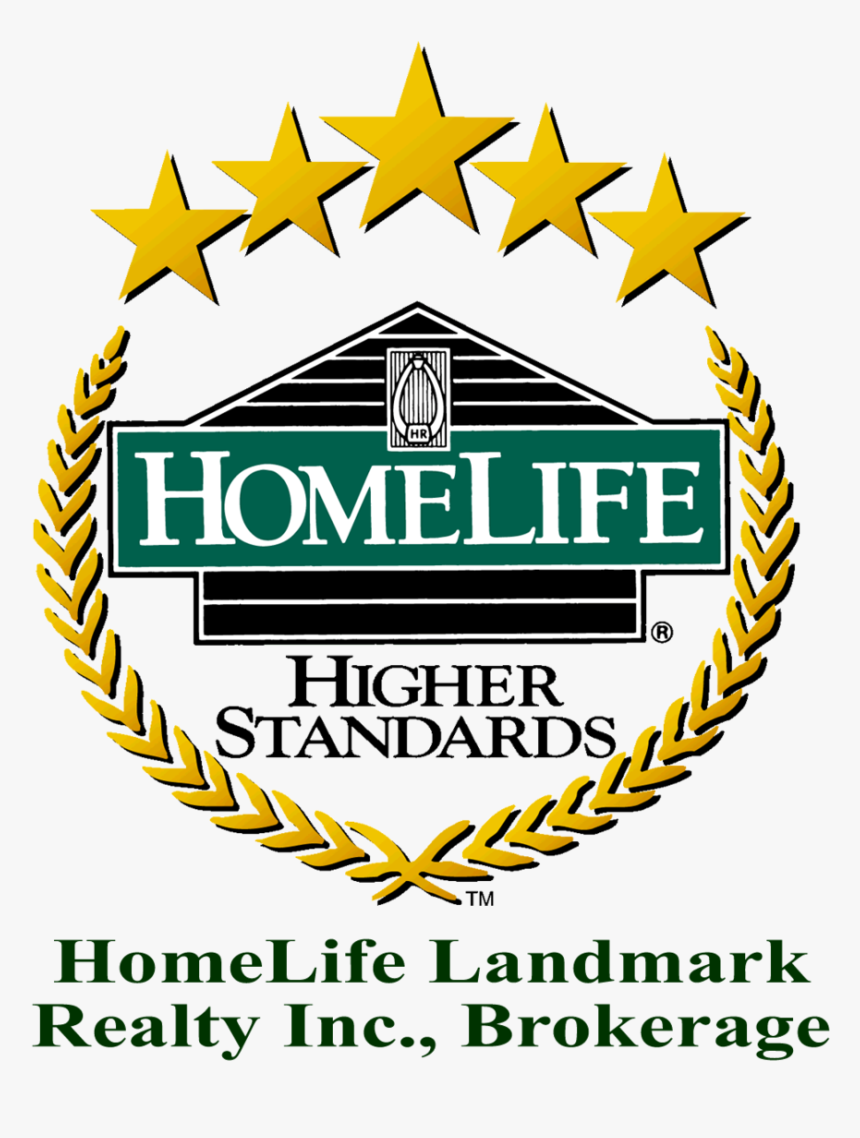 Homelife Landmark Logo Withofficename - Homelife Realty Logo, HD Png Download, Free Download